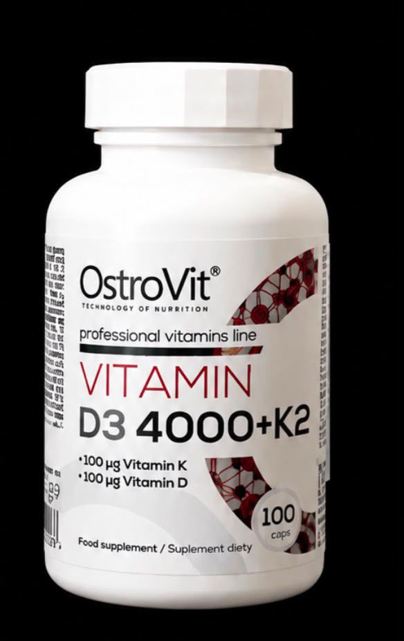 Vitamin D3 4000 + K2 100 caps